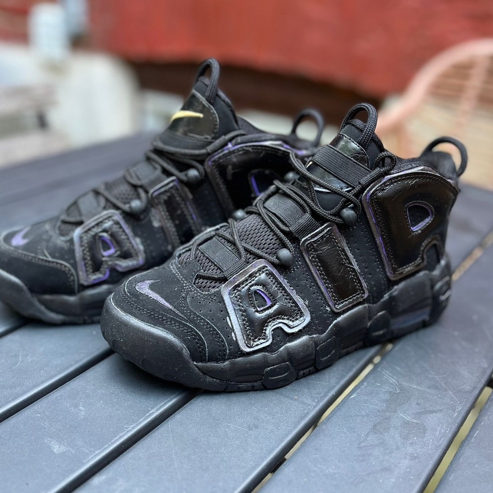 Nike Air more Uptempo Black Action Grape